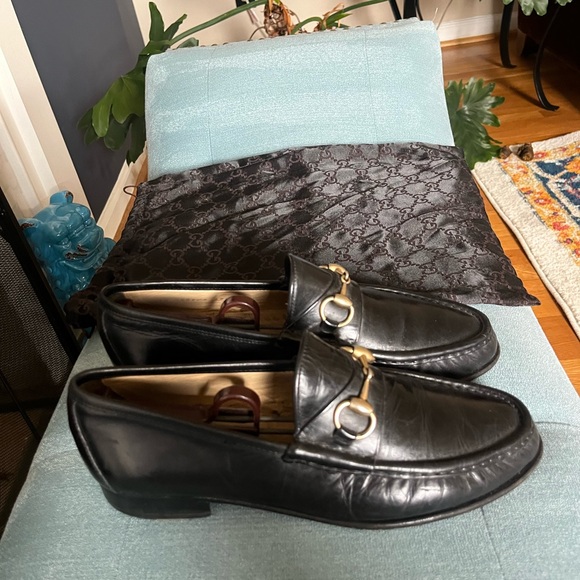 Vintage Gucci Horsebit 1953 Leather LoafersMade in ItalyUS M Size 9.5